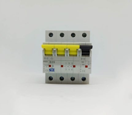 Автоматический выключатель MCB PR 63-B 25A + VC 230V AC