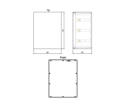 Корпус без окошка bv151306 IP54