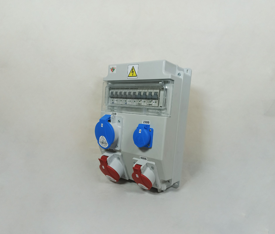 Корпус на 11 модулей – Бокс комбинированный ROS 11 AB/CI-227 с разъемами Бокс комбинированный ROS 11 AB/CI-227 с разъемами