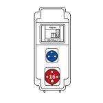 Корпус на 6 модулей – Распределительное устройство ROS 6 AB/CFI/EK-171 Распределительное устройство ROS 6 AB/CFI/EK-171