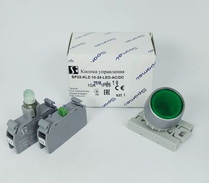 Кнопка управления SP22-KLz-10-24-LED\AC/DC