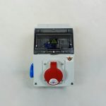 Корпус на 6 модулей – Бокс комбинированный ROS 7 AB/CX-185 с разъемами Бокс комбинированный ROS 7 AB/CX-185 с разъемами