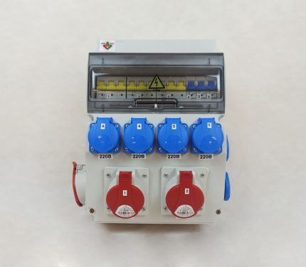 Бокс комбинированный ROS 12 AB/CI-264 с разъемами