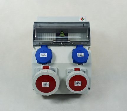 Бокс комбинированный ROS 12 AB/GX-274 с разъемами