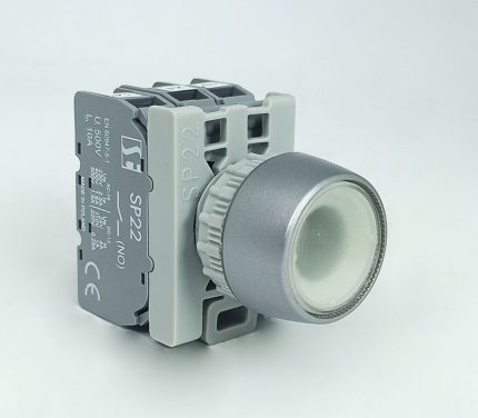 Кнопка управления SP22-AKLb-20-220-LED