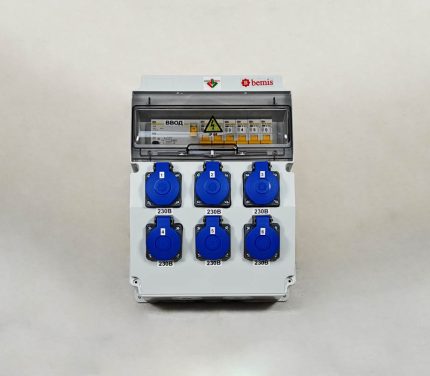 Бокс комбинированный ROS 12 AB/CFI/EK-310 с разъемами