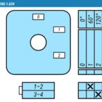 Переключатель SK10G-1.634\P03 схема 0-1-2, 2-полюсный