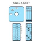 Кулачковые переключатели – Переключатель SK16G-5.83201\P23 схема 1-2-3 Переключатель SK16G-5.83201\P23 схема 1-2-3